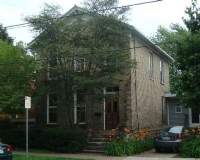 Kircher House and Marker image. Click for full size.