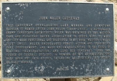 John Nolen Causeway Marker image. Click for full size.