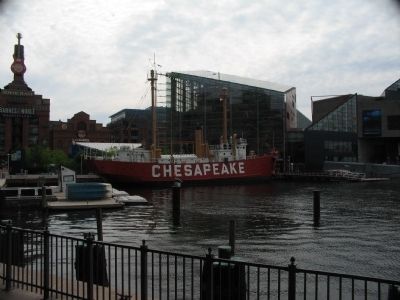 Lightship Chesapeake at its Berth image. Click for full size.