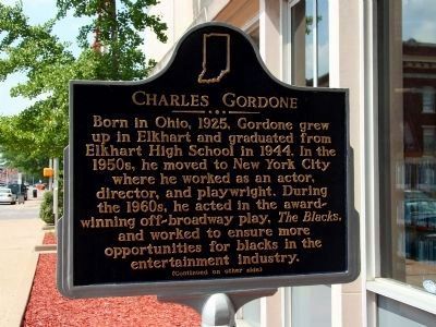 Charles Gardone Marker (side 1). Click for full size. Charles Gardone Marker (side 1) image. Click for full size.