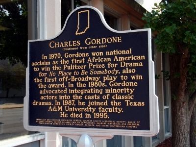 Charles Gardone Marker (side 2). Click for full size. Charles Gardone Marker (side 2) image. Click for full size.
