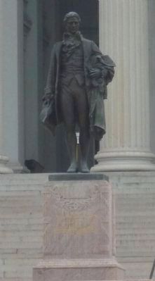 The Alexander Hamilton Memorial Marker image. Click for full size.