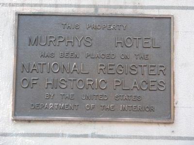 NRHP Plaque image. Click for full size.