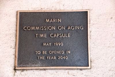 Marin Commission on Aging Time Capsule image. Click for full size.