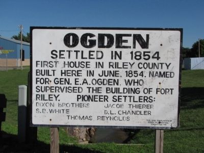Ogden Marker. Click for full size. Ogden Marker image. Click for full size.