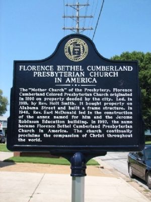 Florence Bethel Cumberland Marker. Click for full size. Florence Bethel Cumberland Marker image. Click for full size.