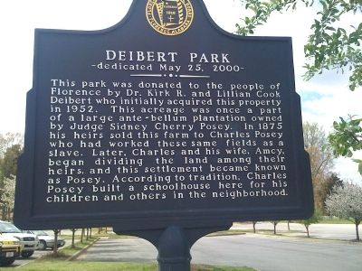 Deibert Park Marker image. Click for full size.