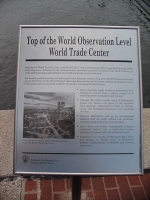 Top of the World Observation Level World Trade Center Marker image. Click for full size.
