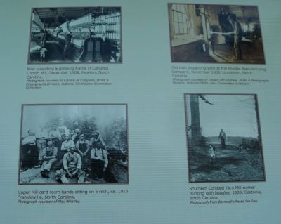 Men in the Mill Village Marker. Click for full size. Men in the Mill Village Marker image. Click for full size.