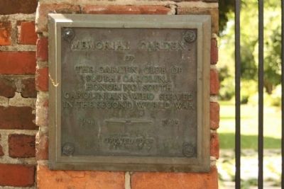 South Carolina Memorial Gardens. Click for full size. South Carolina Memorial Gardens image. Click for full size.