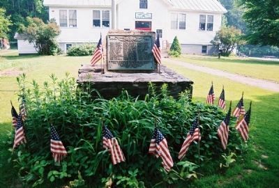 War Memorial Marker. Click for full size. War Memorial Marker image. Click for full size.