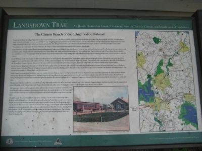 Landsdown Trail Marker image. Click for full size.
