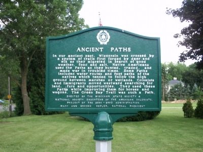 Ancient Paths Marker image, Touch for more information