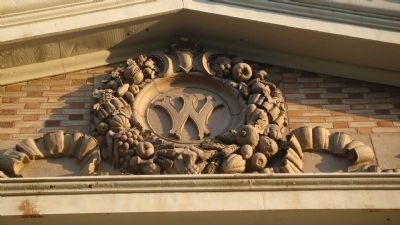 Detail on Agricultural Hall. Click for full size. Detail on Agricultural Hall image. Click for full size.
