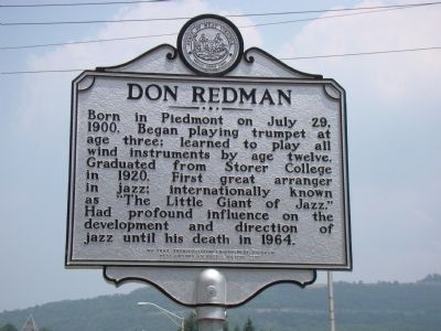 Don Redman Marker image. Click for full size.
