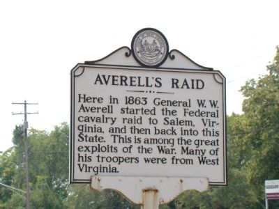 Averell’s Raid Face of Marker image. Click for full size.