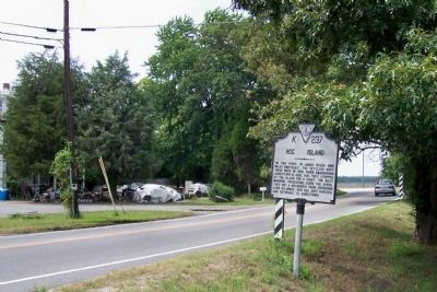 Hog Island Marker K-237. Click for full size. Hog Island Marker K-237 image. Click for full size.