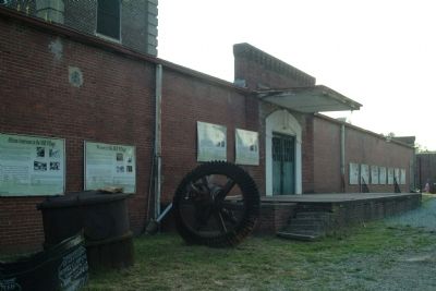 Rhythm of the Factory Series of Markers - on the Glencoe Mill image. Click for full size.