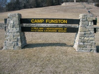Camp Funston Marker image. Click for full size.