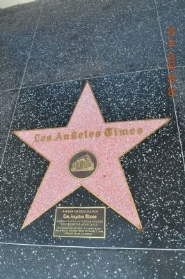 Award of Excellence for <i>Los Angeles Times</i>. Click for full size. Award of Excellence for <i>Los Angeles Times</i> image. Click for full size.