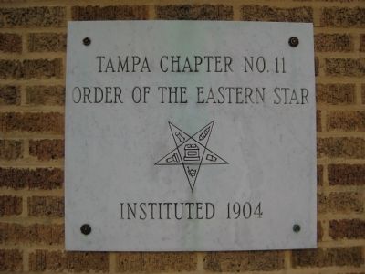 Order of the Eastern Star Plaque. Click for full size. Order of the Eastern Star Plaque image. Click for full size.