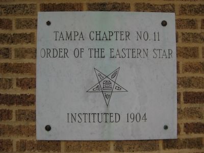 Order of the Eastern Star Plaque image. Click for full size.