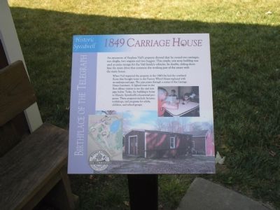 1849 Carriage House Marker image. Click for full size.