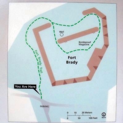 Fort Brady Trail image. Click for full size.