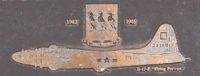 301st Bombardment Group (H) Marker Detail image. Click for full size.