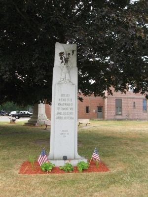 Plainville Korean War – Vietnam War Monument. Click for full size. Plainville Korean War – Vietnam War Monument image. Click for full size.