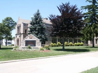Fordson High School (left side) image. Click for full size.