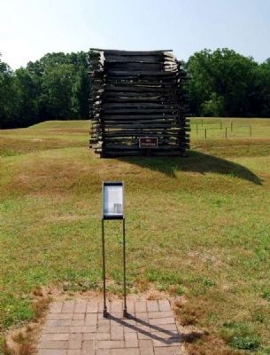 Current The Rifle Tower Marker and Reconstructed Tower image. Click for full size.