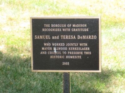 Plaque by cottage. Click for full size. Plaque by cottage image. Click for full size.