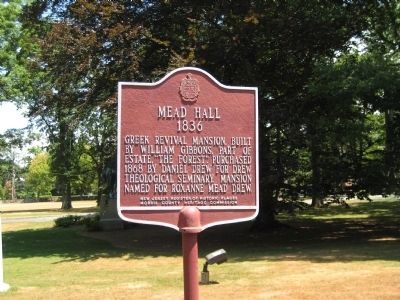 Mead Hall Marker image. Click for full size.