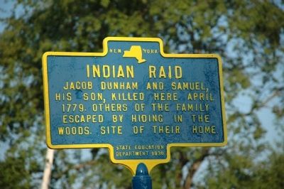 Indian Raid Marker image. Click for full size.