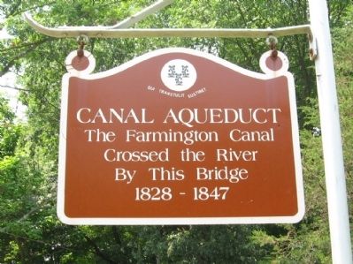 Canal Aqueduct Marker. Click for full size. Canal Aqueduct Marker image. Click for full size.