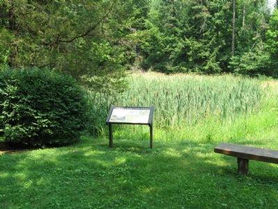 The Farmington Canal Marker image. Click for full size.