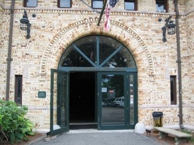Larz Anderson Auto Museum Entrance image. Click for full size.