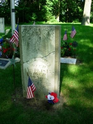 Nathan Hatch Grave Marker image. Click for full size.