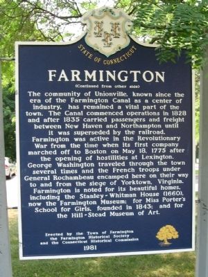 Farmington Marker image. Click for full size.