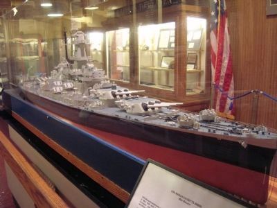 USS Massachusetts image. Click for full size.