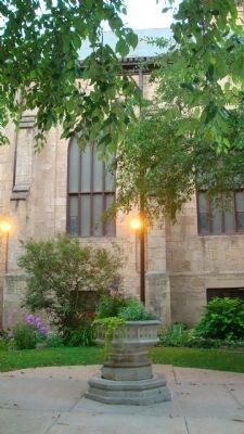 Grace Episcopal Church Courtyard. Click for full size. Grace Episcopal Church Courtyard image. Click for full size.