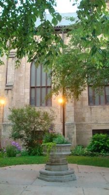 Grace Episcopal Church Courtyard image. Click for full size.