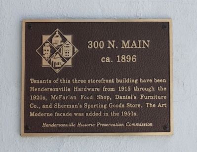 300 N. Main Marker image. Click for full size.