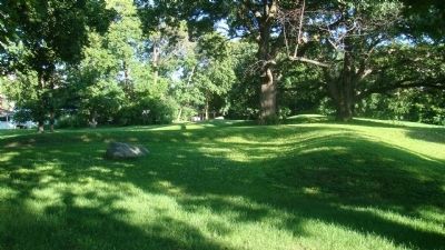Indian Mounds Marker. Click for full size. Indian Mounds Marker image. Click for full size.