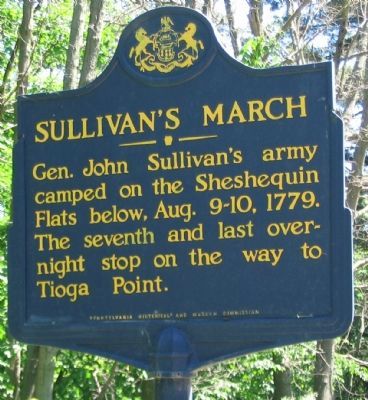 Sullivan's March Marker image. Click for full size.