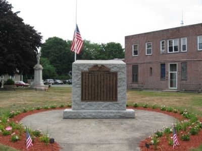 Plainville World War I & II Monument image. Click for full size.