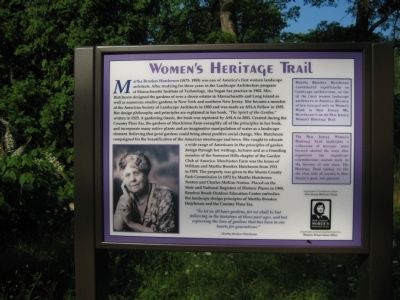 Women's Heritage Trail Marker image. Click for full size.