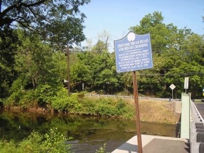 Marker in Griggstown. Click for full size. Marker in Griggstown image. Click for full size.