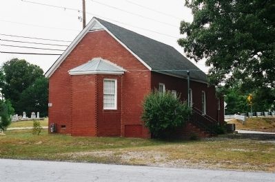 Collins Springs Primitive Baptist Church, c. 1866 Marker image. Click for full size.